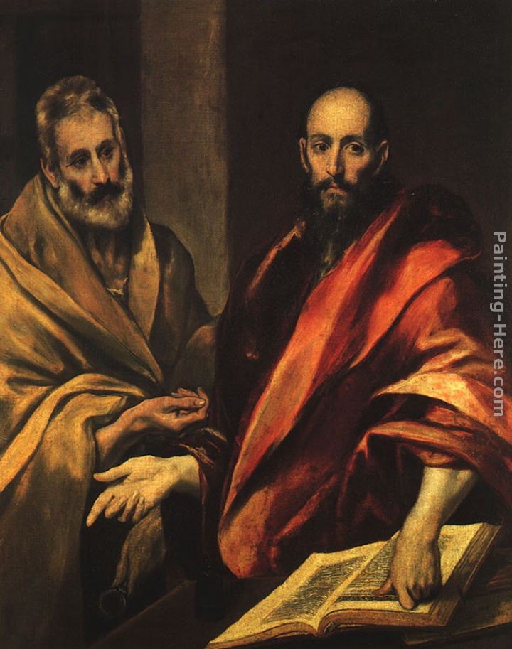 El Greco Apostles Peter and Paul